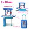 Kids Doctor Set with Trolley & LED Light Instruments | Aditi
