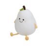Pear Silicone Night Lamp – Multi-Color LED & Touch Control