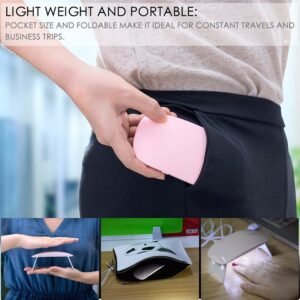 Gel Nail Dryer – Portable Mini UV LED Lamp for Salon Finish | AuriGlam