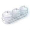 Dry Fruit Storage Jars – 3-Piece Set with Tray for Freshness