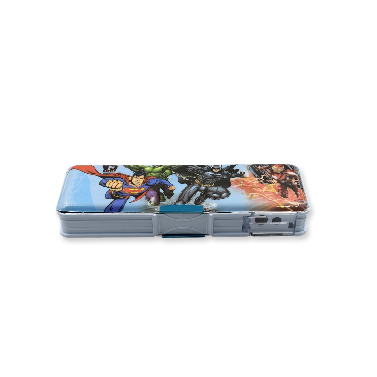 Magnetic Geometry Pencil Box – Dual Sharpener & Calculator |