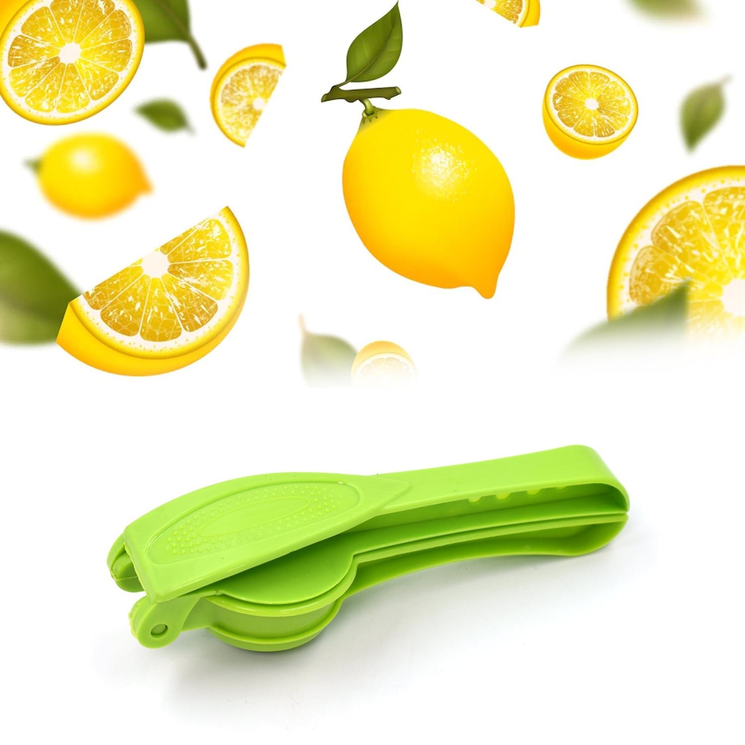 2-in-1 Lemon Squeezer – Plastic & Bottle Opener | Quickslice