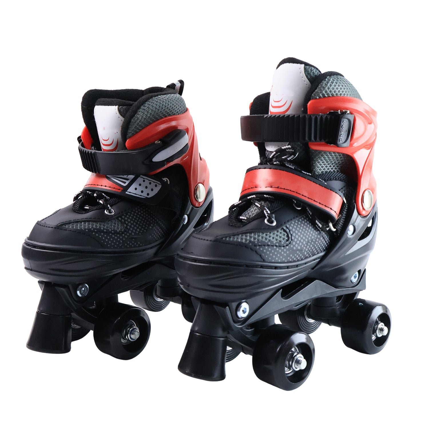 Adjustable Quad Roller Skates – Medium Size with Safety Features for Kids