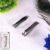 Folding Nail Clippers – Stainless Steel with File | Velvet Wellness
