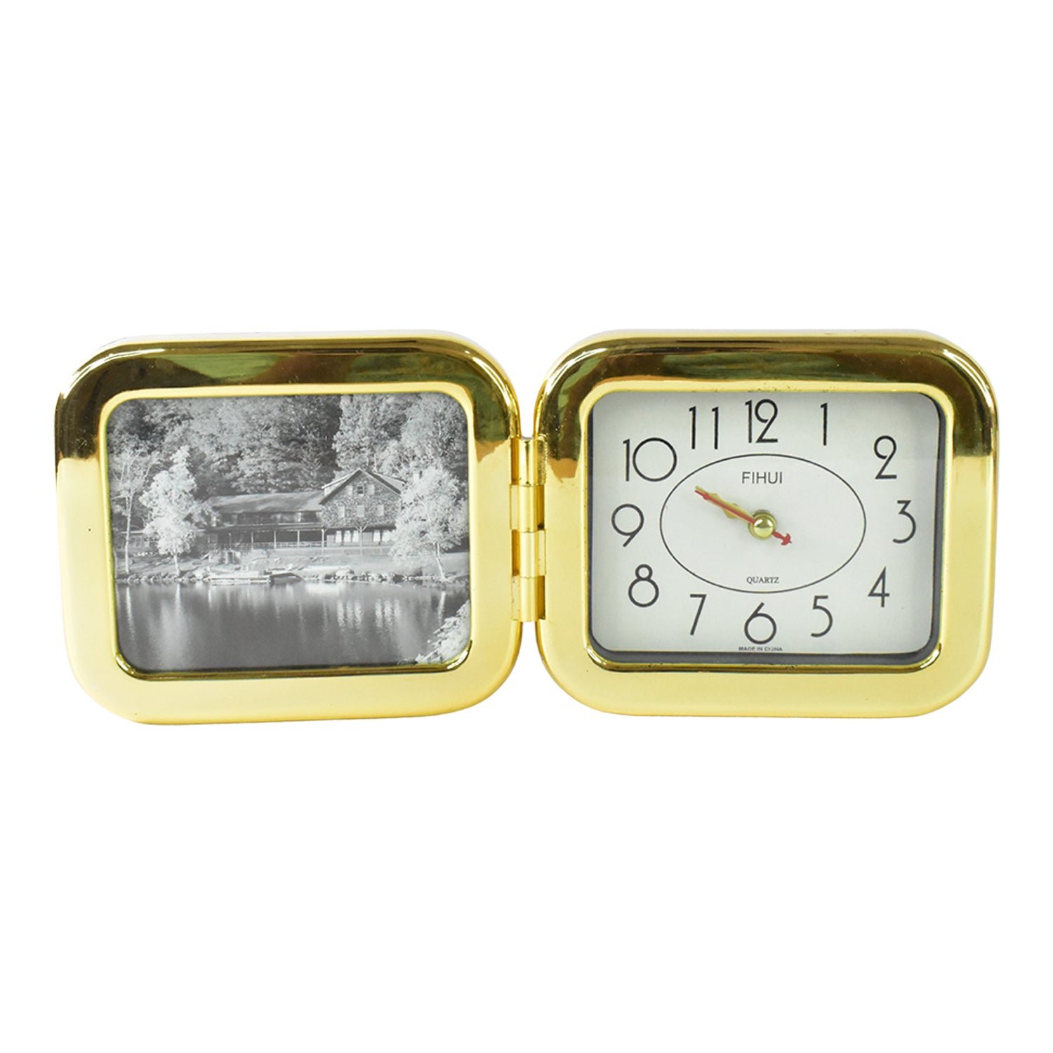 Foldable Desk Clock – Portable, Space-Saving Timepiece | VoltDesk