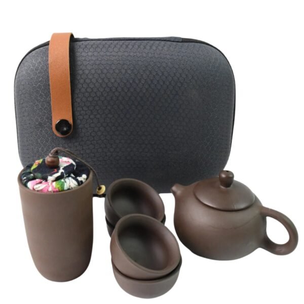 Portable Kung Fu Tea Set – Complete 6-Piece Travel Kit for Tea Lovers
