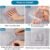 Adhesive Hooks – Transparent Damage-Free Wall Hanging | GlimmerHome