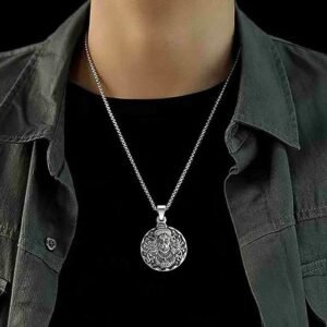 Hanuman Locket – Devotional Silver Pendant | Soul Signs