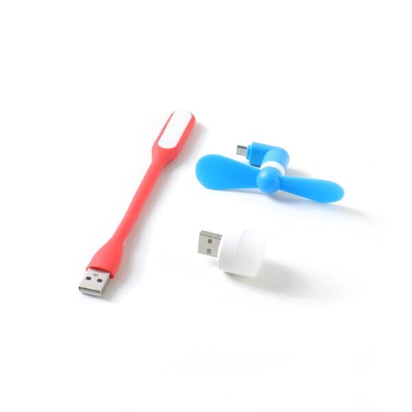 3 in 1 USB Laptop Accessory Combo – Portable Gadget Set