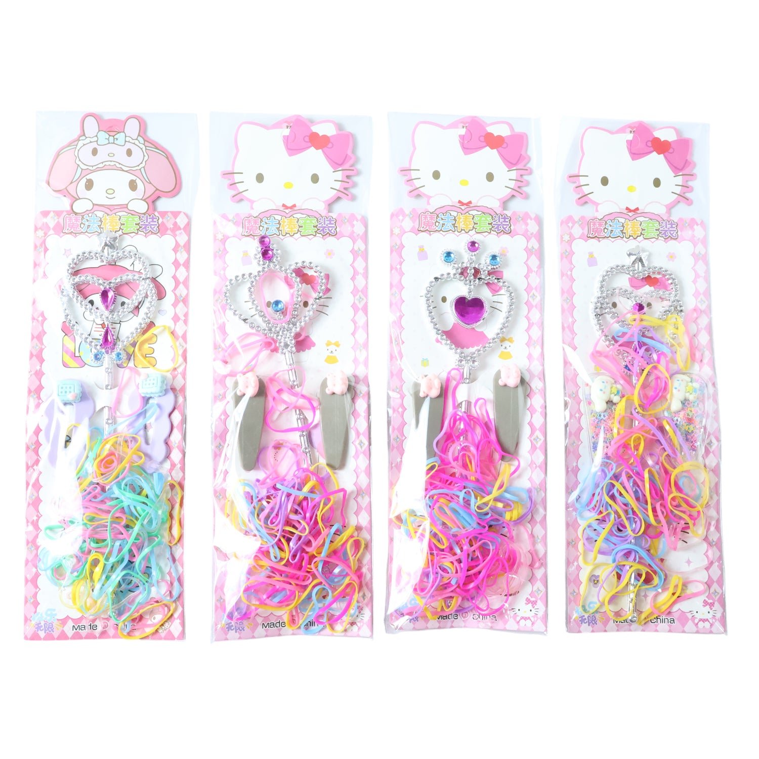 Girls Hair Accessories Kit – Colourful Styling & Play Set