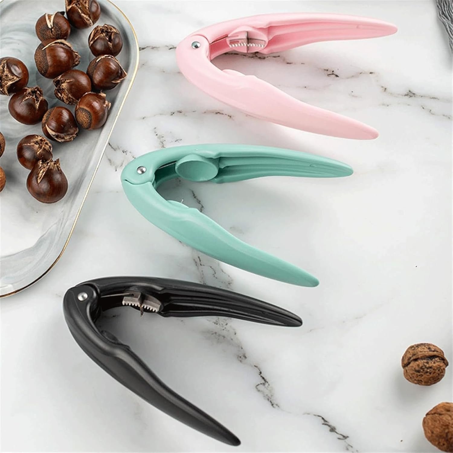 Nutcracker Chestnut Opener Clip – Efficient Stainless Steel Nutcracker