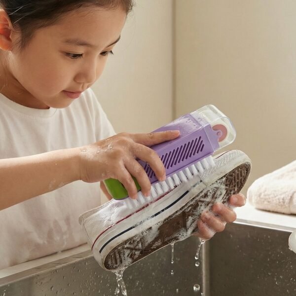 Multi-Functional Cleaning Brush – Ergonomic Roller & Tough Bristles