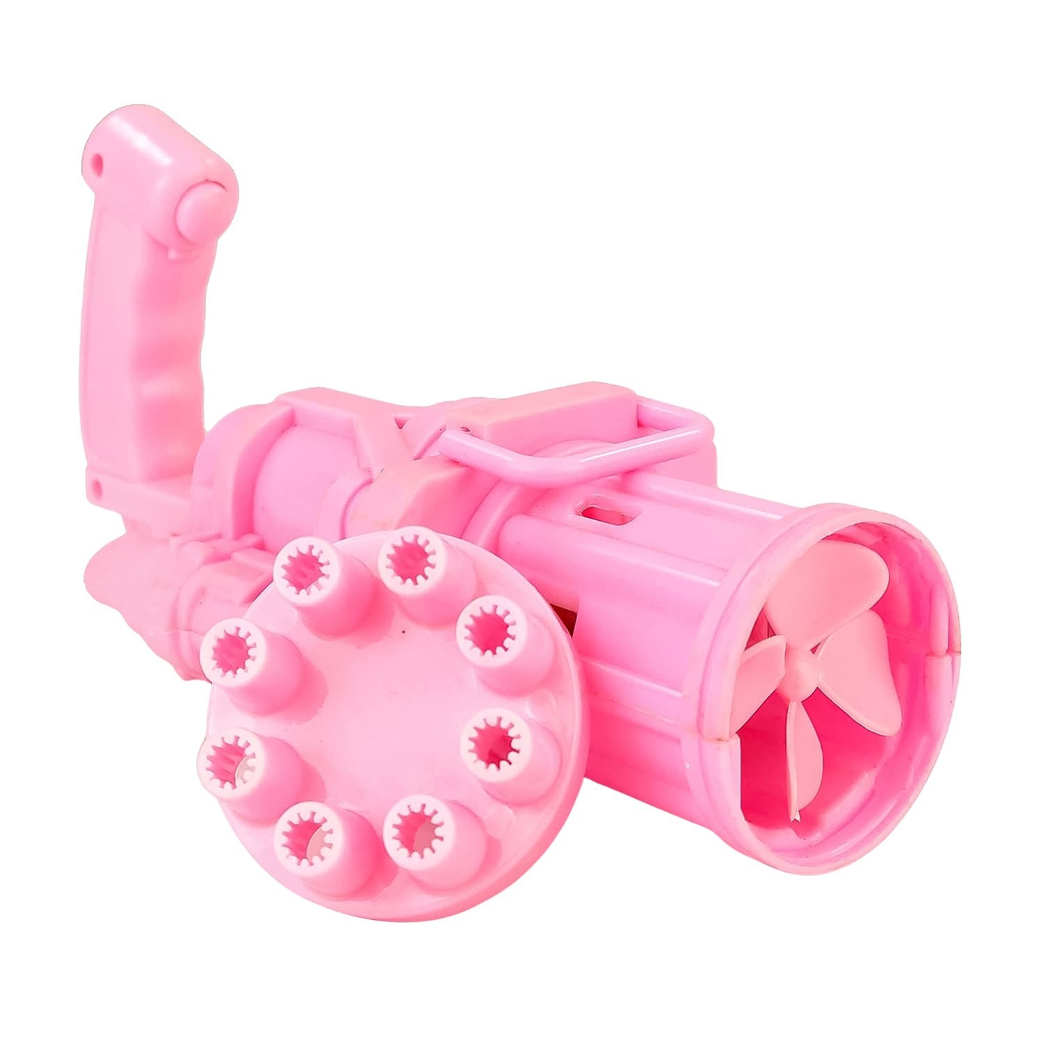 Bubble Gun Toy – 8-Hole Automatic Bubble Maker | Play & Move