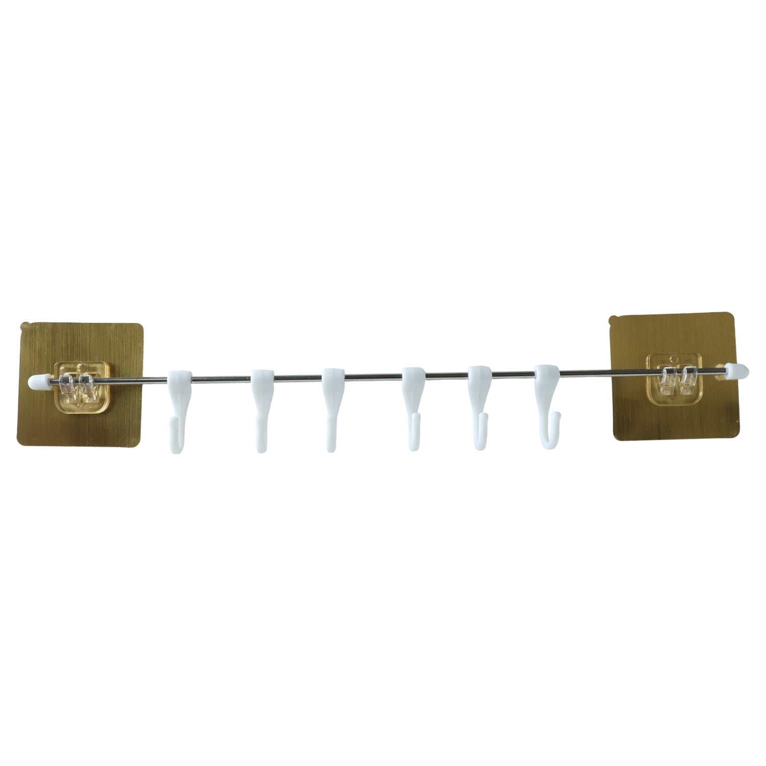 Kitchen Utility Hook Rack – Wall Mounted Adhesive Organizer