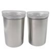 Stainless Steel Airtight Containers – 2 Pc Set (500ml Each) | Konvex