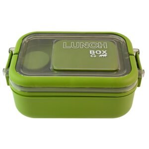 Magic Lunch Box – Leakproof Compartments with Spoon-Fork Set