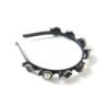 Decorative Headband – Elegant Pearl & Floral Design for Women