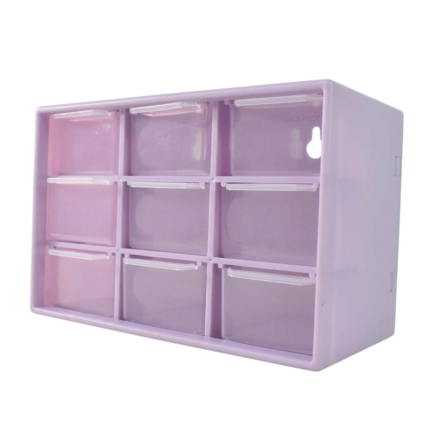 Jewellery Drawer Organizer – Compact 9-Compartment Plastic Storage
