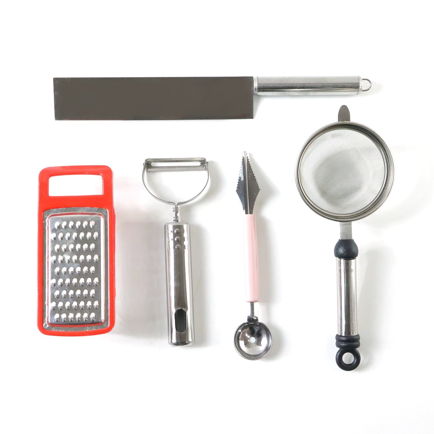 5-in-1 Kitchen Tool Set – Compact & Versatile Food Prep Helper
