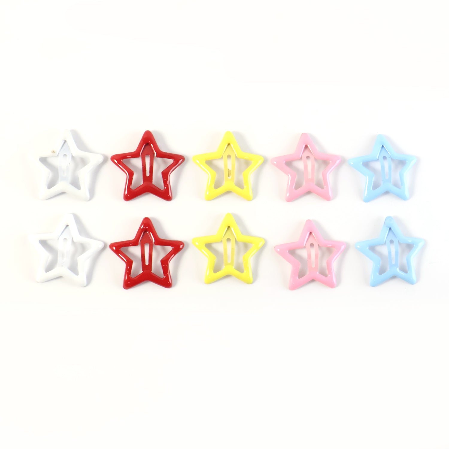 05_hair-clip Metal Star Hair Clips – Set of 10 Colorful Barrettes for All Ages