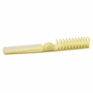 Foldable 2-in-1 Hair Comb & Brush – Compact & Travel-Friendly Design