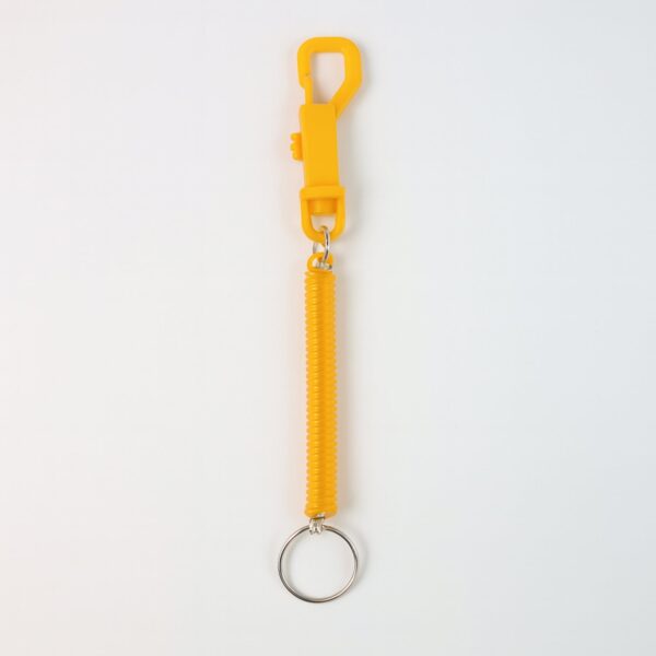 Retractable Keychain – Durable Coiled Key Holder with Carabiner