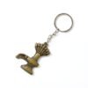 Lord Shiva Shivaling Metal Keychain – Durable Spiritual Accessory