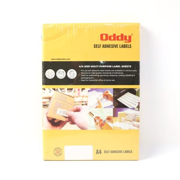 Self-Adhesive Labels A4 Sheets – 2400 Permanent Printer Stickers