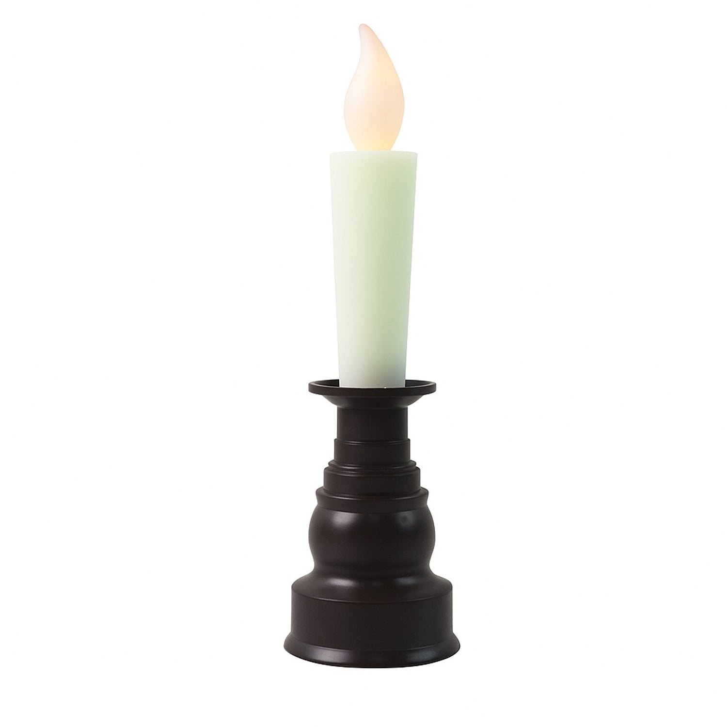 LED Flameless Candle with Holder – Elegant Flickering Light