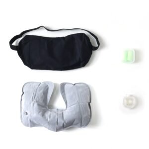 Travel Comfort Sleep Kit – 4 In 1 Portable Rest Set