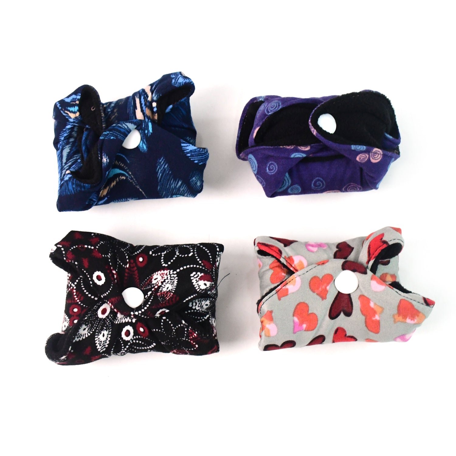 Reusable Cloth Sanitary Pads – 4 Pc Eco-Friendly Set
