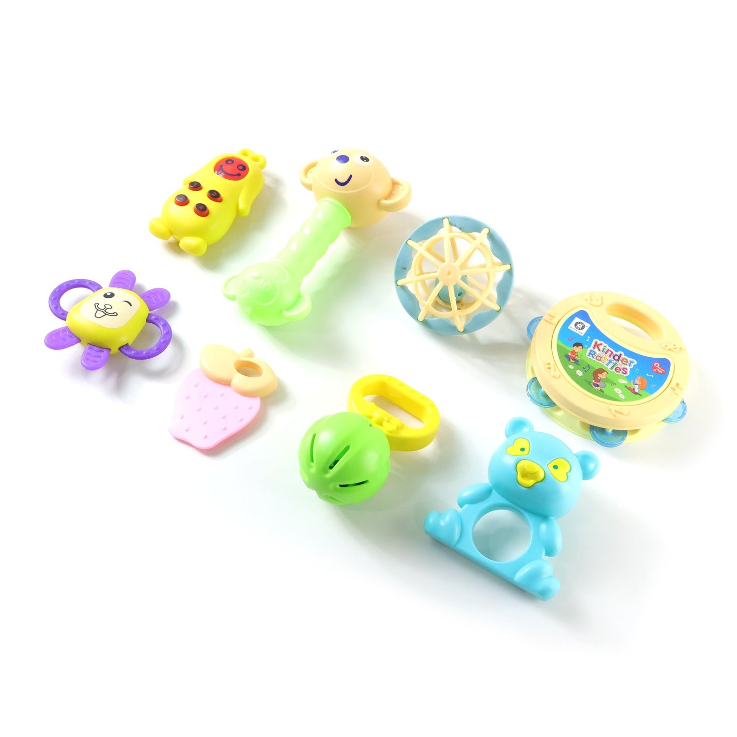 Baby Rattles Set – Safe Sensory Toys for Infants | Aditi