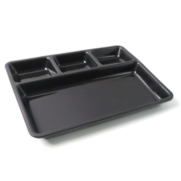 4-Compartment Meal Tray – Neat Sectioned Dining Plate