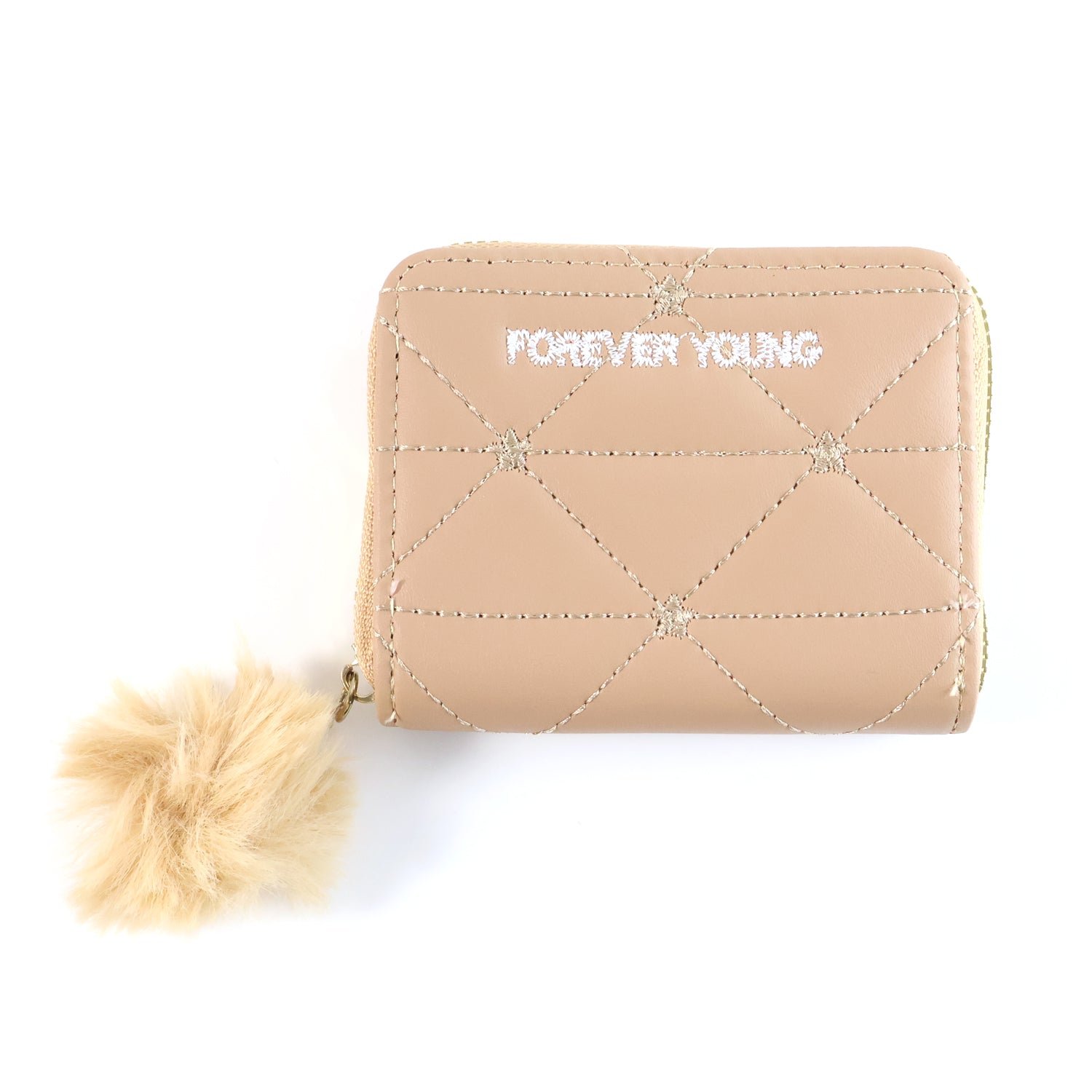 Kids Wallet with Soft Fur Zip Puller – Compact & Stylish Purse