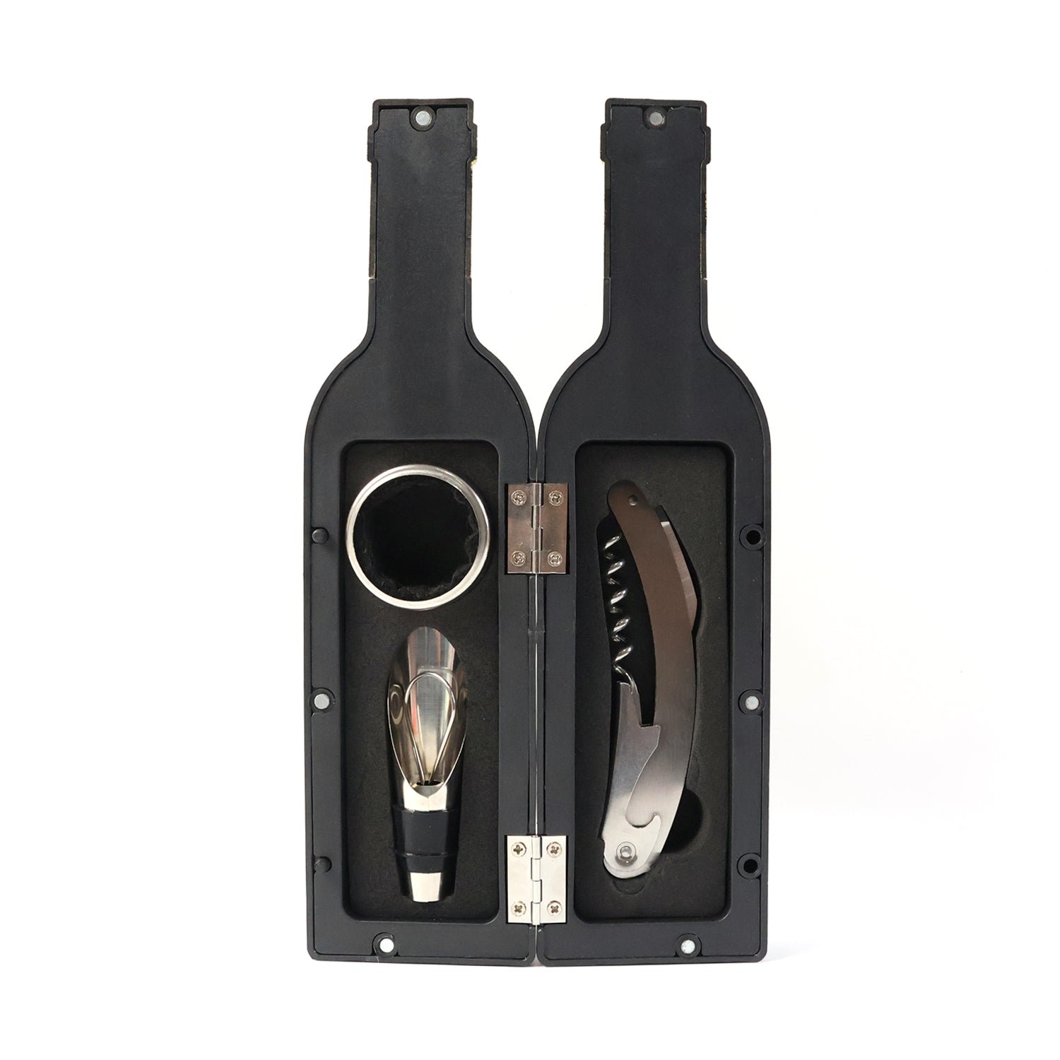 Wine Accessory Gift Set – 4-in-1 Stainless Steel Bar Tools