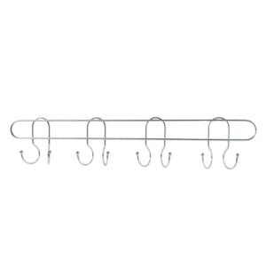 Heavy Duty Wall Mounted Hook Rack – Durable Stainless Steel Organizer