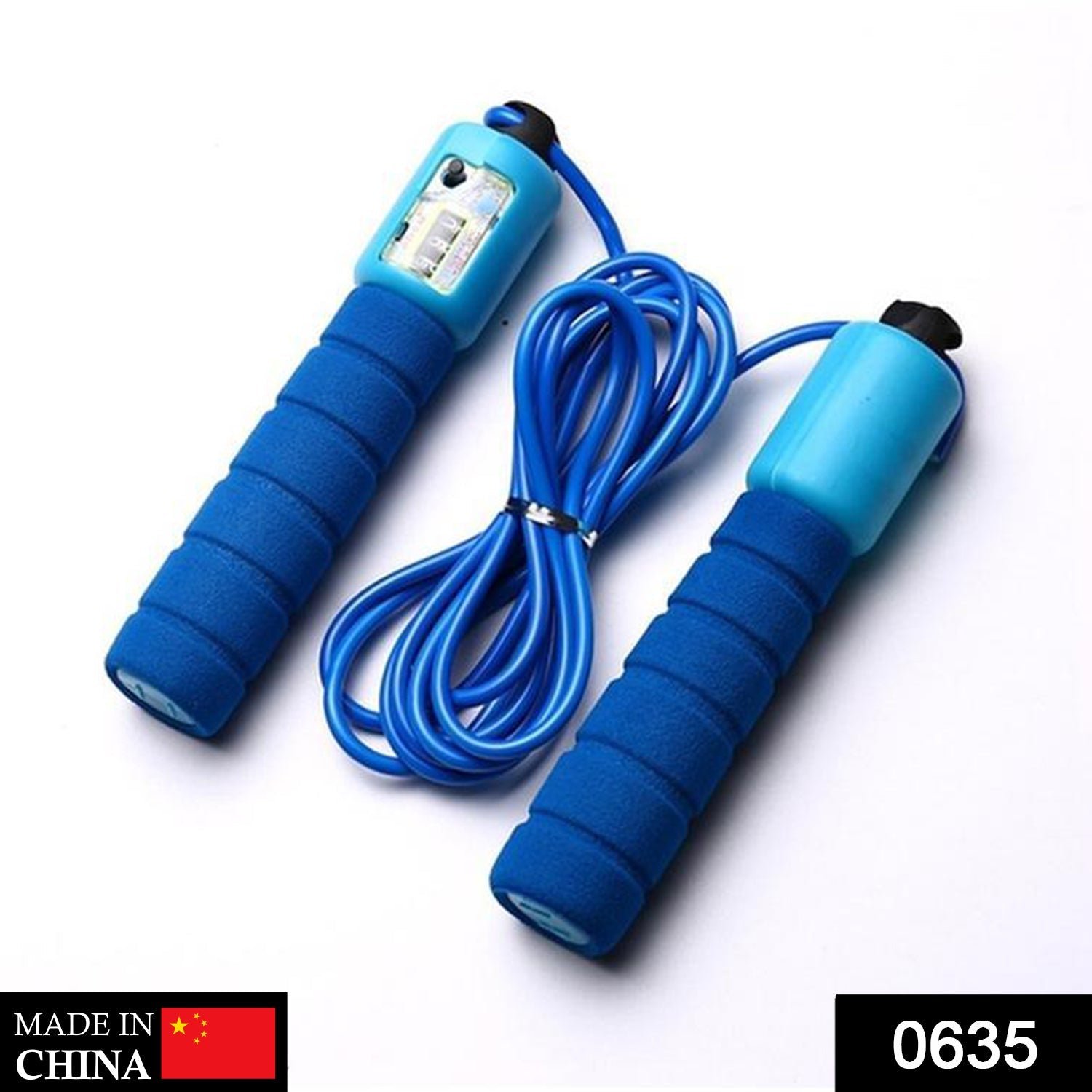 Electronic Counting Skipping Rope – Digital Fitness Tracker | FitFuzion
