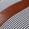 Leather & Cotton Pillow Covers – 20x20 Inch (2-Pack) | Styleva