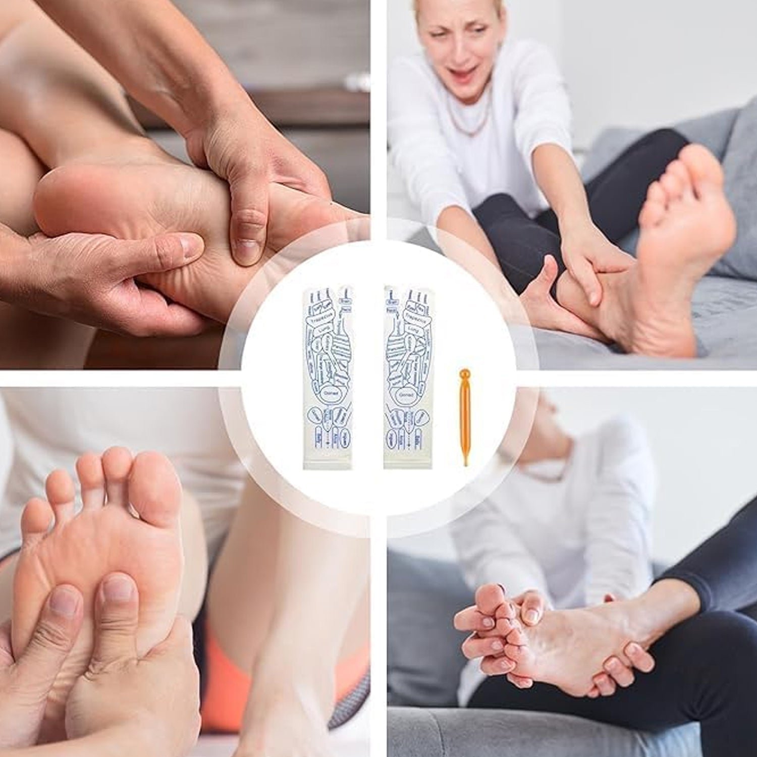 Reflexology Acupressure Socks Set – Targeted Foot Massage & Relaxation