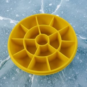 Round Ice Cube Tray with Lid – Easy Release & Spill-Proof Design