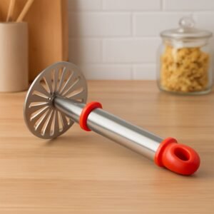 Pau Bhaji Masher – Stainless Steel & Ergonomic Grip | Quickslice
