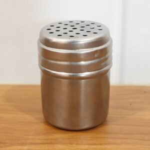 Stainless Steel Spice Shaker – Durable Kitchen Seasoning Container