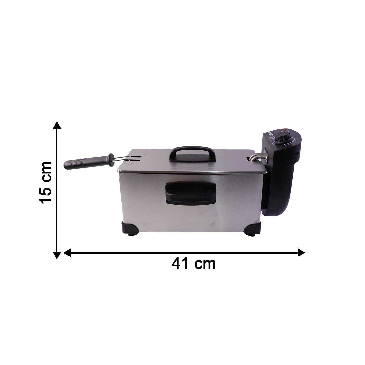 Deep Fryer 2000W – Durable 3L Stainless Steel Electric Fryer
