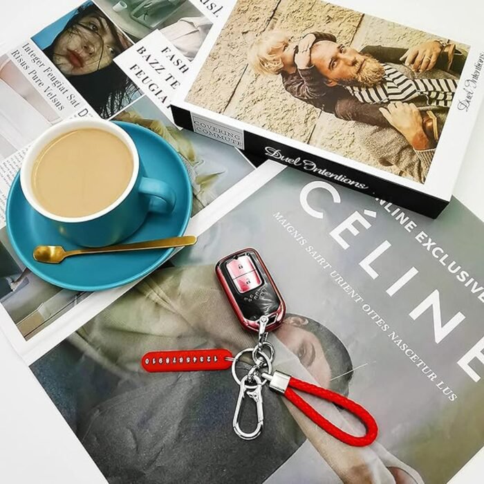 Anti-Lost Keychain with Number Plate – Durable & Convenient Key Finder