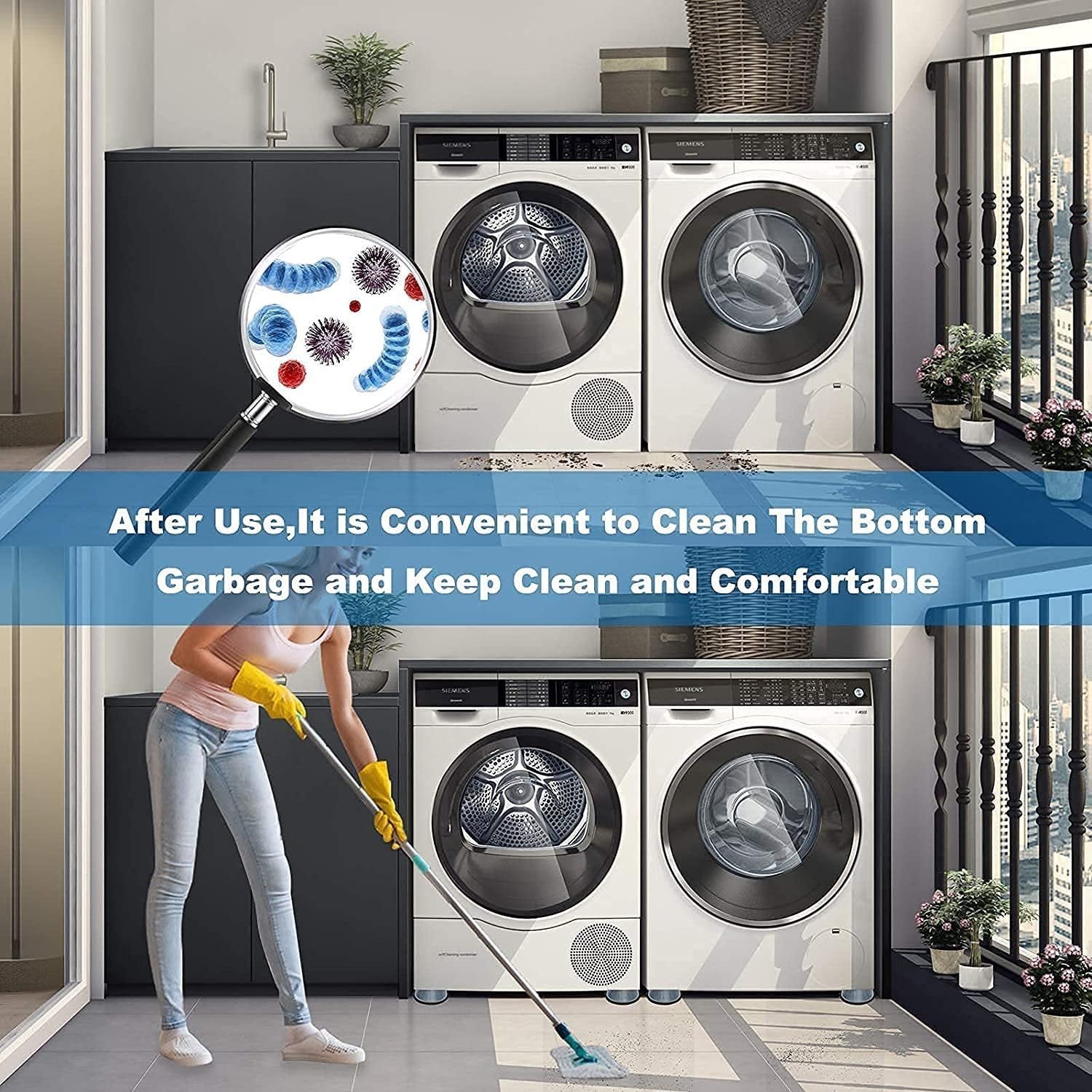 Anti Vibration Pads – Washer & Dryer Stabilizers | GlimmerHome
