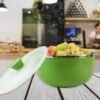 2200ml Microwave-Safe Plastic Serving Bowl – Durable & BPA-Free