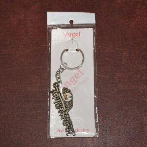Jai Dwarkadhish Metal Keychain – Durable Spiritual Key Ring