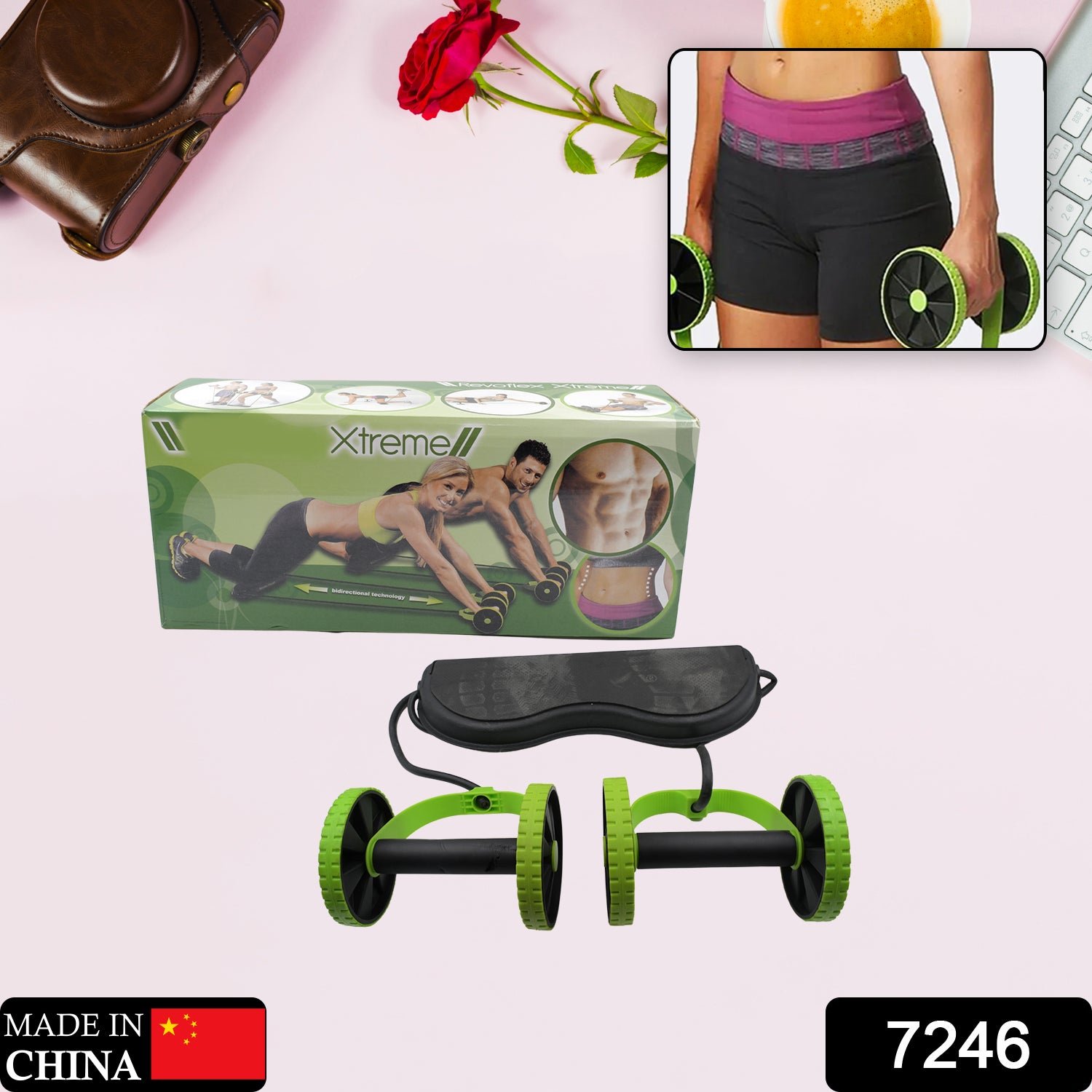 Ab Resistance Exerciser – Full Body Home Gym Trainer | FitFuzion
