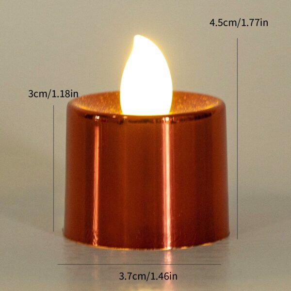 LED Diya – Smokeless Electric Candles 24 Pc Set | Styleva