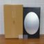 Rotating Storage Cabinet with Mirror, Space-Saving Wall Organizer